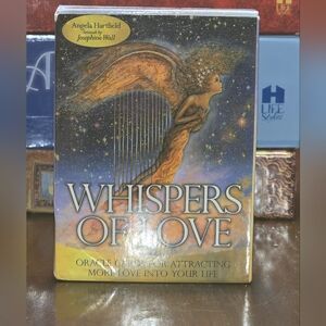 Whispers of Love" oracle card deck created by Angela Hartfield